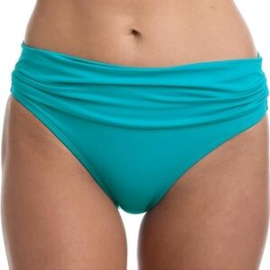 La Blanca | Island Goddess Mid Waist Sash Band Bottom Turquoise 12